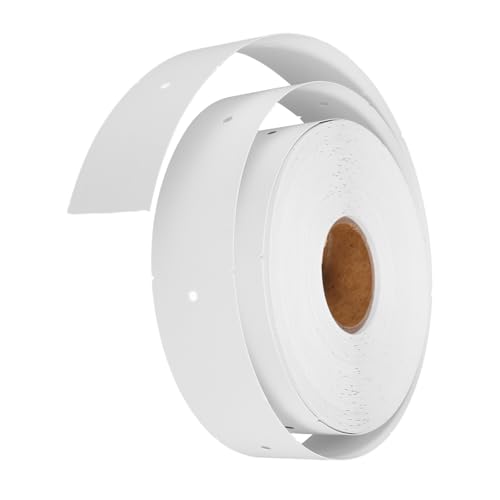 Homoyoyo 1 Rolle -Etikettenaufkleber rund Etiketten für Gläser Hofverkaufsaufkleber Umzugsetiketten für Kartons Thermaldrucker -Etiketten Kleber kleiner Unternehmen Kupferplatte Weiß von Homoyoyo