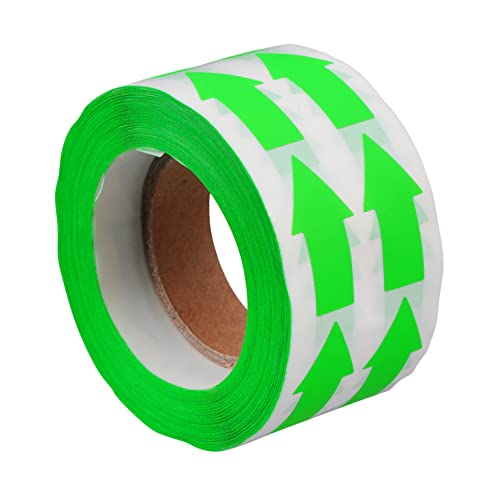 Homoyoyo 1 Rolle Fluoreszierender -Aufkleber farbig Aufkleber für Schilder bunt scrapbook scheckheft dekorative Aufkleber modische Etikettenaufkleber fluoreszierendes Papier Green von Homoyoyo