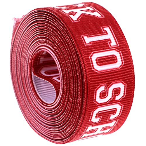 Homoyoyo 1 Rolle Gurtband für den Schulanfang Schulband zum Basteln Schule Klassenzimmerdekor Schulbögen ribbon bandfeile exquisite Geschenkbänder dekoratives Geschenkband Polyester rot Homoyoyo 1 Rolle Gurtband für den Schulanfang Schulband zum Basteln Schule Klassenzimmerdekor Schulbögen ribbon bandfeile exquisite Geschenkbänder dekoratives Geschenkband Polyester rot von Homoyoyo