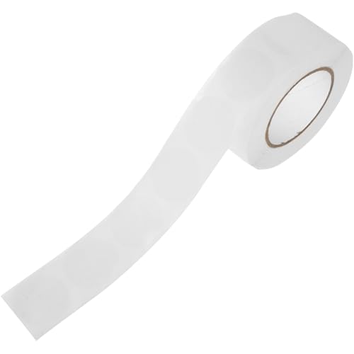 Homoyoyo 1 Rolle Klarer Klebeetiketten Transparente Runde Aufkleber für Geschenkverpackung Etikettierung für Büro und Zuhause Selbstklebend Vielseitig Einsetzbar von Homoyoyo