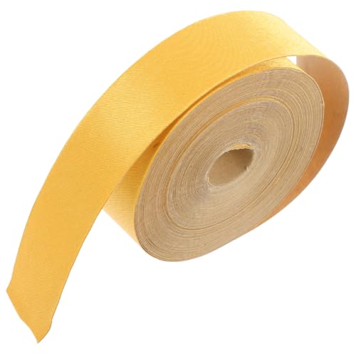 Homoyoyo 1 Rolle Lampenschirmband Klebeband Zur Restaurierung Von Möbeln Lichtabdeckung Einfassband Kantenband Für Lampenschirme Zubehör Zum Beschneiden Von Lampenschirmen Golden Stoff von Homoyoyo