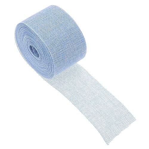 Homoyoyo 1 Rolle Leinenimitat Gurtband Partyband Farbiges Blumenband Braunes Band Geschenkband Dekoband Dekostoff Dickes Band Sackleinenband Netz Hochzeitsbänder Blau Taub Homoyoyo 1 Rolle Leinenimitat Gurtband Partyband Farbiges Blumenband Braunes Band Geschenkband Dekoband Dekostoff Dickes Band Sackleinenband Netz Hochzeitsbänder Blau Taub von Homoyoyo