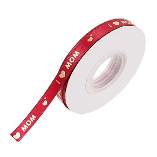 Homoyoyo 1 Rolle Muttertagsband Geschenkband Für Frauen Muttertags Accessoire Muttertagsband Erstes Geschenkband Partyband „Ich Liebe Dich Mama“ Satinband Muttertag Happy Mother Homoyoyo 1 Rolle Muttertagsband Geschenkband Für Frauen Muttertags Accessoire Muttertagsband Erstes Geschenkband Partyband „Ich Liebe Dich Mama“ Satinband Muttertag Happy Mother von Homoyoyo