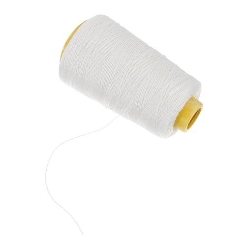 Homoyoyo 1 Rolle Nylonnähenfaden Stickgarn selber machen starker Nähfaden tragbares Stickgarn dicker Nähfaden Quiltgarn für Nähmaschine Faden zum Nähen Stickfaden Häkelfaden Nähzubehör Weiß Homoyoyo 1 Rolle Nylonnähenfaden Stickgarn selber machen starker Nähfaden tragbares Stickgarn dicker Nähfaden Quiltgarn für Nähmaschine Faden zum Nähen Stickfaden Häkelfaden Nähzubehör Weiß von Homoyoyo