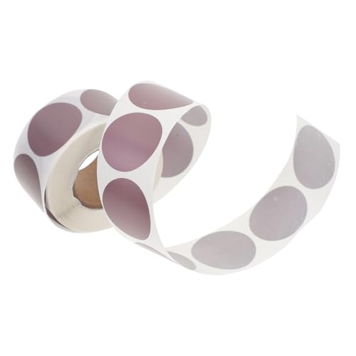 Homoyoyo 1 Rolle Runde Scratch Off Aufkleber für Kreative Spiele Bastelprojekte und Personalisierte Rubbelkarten Selbstklebende Etiketten Roségold für Erwachsene von Homoyoyo