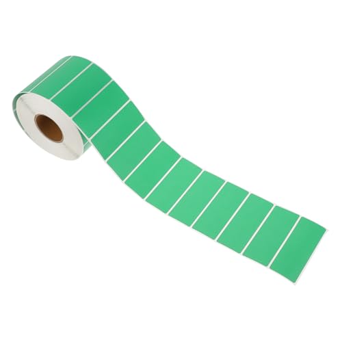 Homoyoyo 1 Rolle Selbstklebendes Druckpapier Etikett Klebrig Druckerpapier Mehrzweckaufkleber Barcode-druckpapiere Praktische Paketaufkleber Geschenkaufkleber Green Kupferplattenaufkleber von Homoyoyo