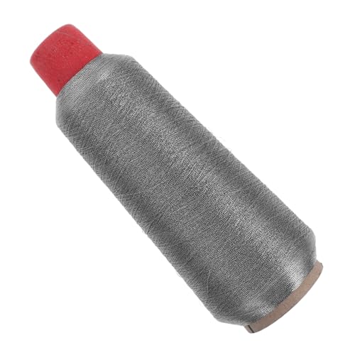 Homoyoyo 1 Rolle Silberne Stickgarnrolle für Maschinen und Handarbeit Strapazierfähige Polyesterfäden für Kreuzstich und Nähprojekte Glänzende Oberfläche für Designs Homoyoyo 1 Rolle Silberne Stickgarnrolle für Maschinen und Handarbeit Strapazierfähige Polyesterfäden für Kreuzstich und Nähprojekte Glänzende Oberfläche für Designs von Homoyoyo