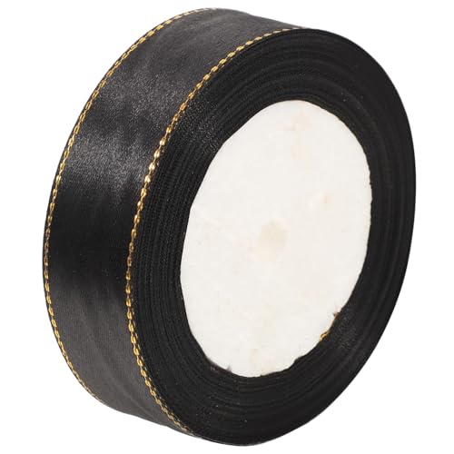 Homoyoyo 1 Rollenbox Goldband seidenband ribbon wohnraumdeko the surprise dekoartikel Samtband verdrahtetes Band fallen dünn kreatives Geschenkband exquisite Geschenkbänder Polyester Black Homoyoyo 1 Rollenbox Goldband seidenband ribbon wohnraumdeko the surprise dekoartikel Samtband verdrahtetes Band fallen dünn kreatives Geschenkband exquisite Geschenkbänder Polyester Black von Homoyoyo