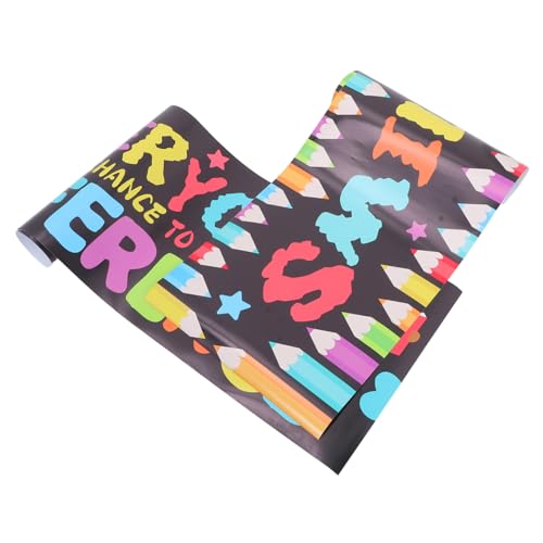 Homoyoyo 1 Satz Abnehmbare PVC Klassenzimmer Dekoration für Grundschule und Vorschule Rückkehr zur Schule Banner Deko Homoyoyo 1 Satz Abnehmbare PVC Klassenzimmer Dekoration für Grundschule und Vorschule Rückkehr zur Schule Banner Deko von Homoyoyo