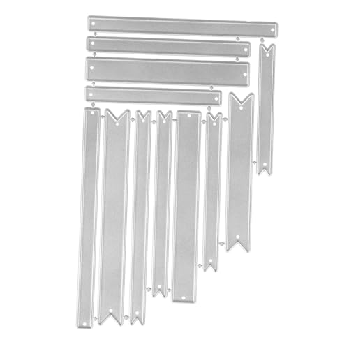 Homoyoyo 1 Satz Banner Sterben Sammelalbum Scrapbooking Papier Stanzteile Für Die Kartenherstellung Schablonen Diy Schneiden Sterben Banner Gestanzt Stanzformen Schablone Kohlenstoffstahl von Homoyoyo