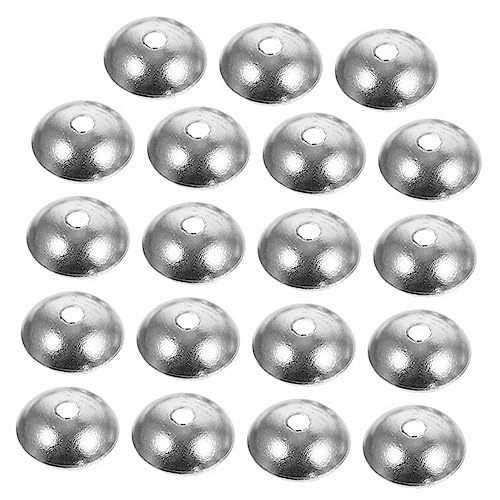 Homoyoyo 1 Satz Bead Caps Spacer Beads Für Diy Schmuckherstellung Halbkreis Perlenkappen Für Armbänder Und Ohrringe 200 Stück von Homoyoyo