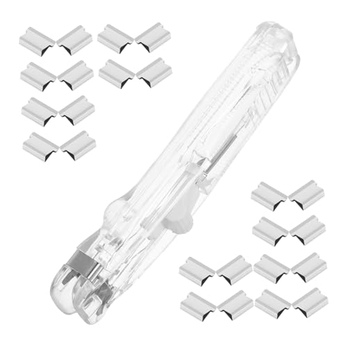 Homoyoyo 1 Satz Binder Hefter Hefter Büroklammern Und Heftklammern Kleine Bindemittel Clips Clips Nachfüllen Bindemittel Liefert Bindeklammern Kompakter Papierhefter Transparent Plastik Homoyoyo 1 Satz Binder Hefter Hefter Büroklammern Und Heftklammern Kleine Bindemittel Clips Clips Nachfüllen Bindemittel Liefert Bindeklammern Kompakter Papierhefter Transparent Plastik von Homoyoyo