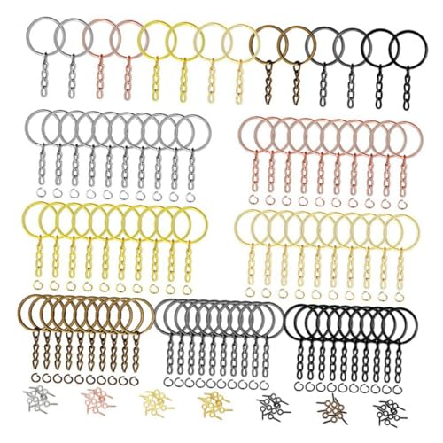 Homoyoyo 1 Satz Buntes Schlüsselring Set mit Schlüsselringen Sprungringen und Schafaugen für DIY Schlüsselanhänger und Bastelprojekte Teiliges Zubehör für Schmuck und Handwerk Homoyoyo 1 Satz Buntes Schlüsselring Set mit Schlüsselringen Sprungringen und Schafaugen für DIY Schlüsselanhänger und Bastelprojekte Teiliges Zubehör für Schmuck und Handwerk von Homoyoyo