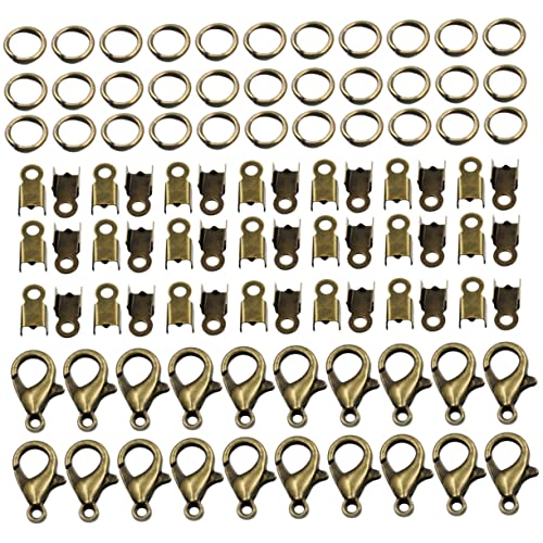 Homoyoyo 1 Satz DIY zubehör Schmuckzubehör Kettenverschlüsse Schmuckteile Große Karabinerverschlüsse für Schlüsselanhänger Klaue selbstgemachter Karabinerverschluss Schmuck Biegeringe Eisen von Homoyoyo