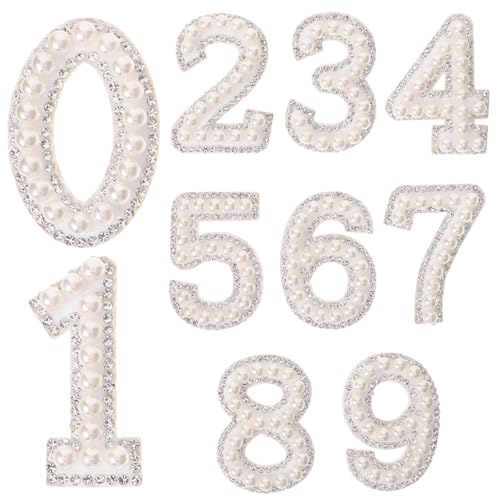 Homoyoyo 1 Satz Digitale Diamantaufkleber Zahlenpatches Perlen Hotfix-Strasssteine Flecken Flicken aufnähen sticken Multifunktions-Kleiderflicken Patches-Nummer Zahlenapplikation Vlies Weiß Homoyoyo 1 Satz Digitale Diamantaufkleber Zahlenpatches Perlen Hotfix-Strasssteine Flecken Flicken aufnähen sticken Multifunktions-Kleiderflicken Patches-Nummer Zahlenapplikation Vlies Weiß von Homoyoyo