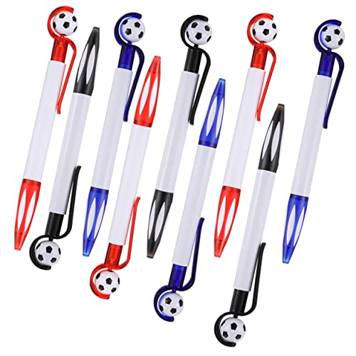 Homoyoyo 1 Satz Fußball Stift Schreibwaren Schlüssel Fußball Party Spiel Kugelschreiber Fußball Schreibstifte Cartoon Kugelschreiber Zeichenstifte Studenten 9 Stück von Homoyoyo