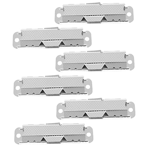 Homoyoyo 1 Satz Geldscheinhalter Aus Metall Modern Klemmbrett-clip Clips Briefpapier Schreibwaren Zwischenablage Clips Ersetzen Befestigungsclips Für Dokumente Zinklegierung Silber 6 Stück von Homoyoyo