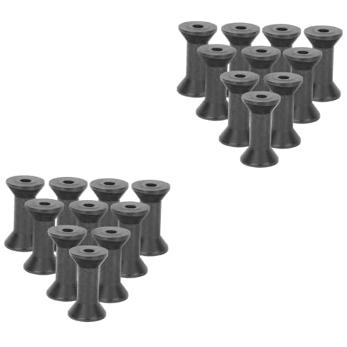 Homoyoyo 1 Satz Holzspule Ornament Häkeln Weben Stickgarn Spulen Garn Gebet Nähspulen Funktionaler Stich Praktische Nähspulen Nähspulen Für Bastelarbeiten Schwarz 10 Stück Homoyoyo 1 Satz Holzspule Ornament Häkeln Weben Stickgarn Spulen Garn Gebet Nähspulen Funktionaler Stich Praktische Nähspulen Nähspulen Für Bastelarbeiten Schwarz 10 Stück von Homoyoyo