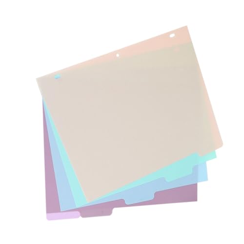 Homoyoyo 1 Satz Loseblattbuch Buchbinder Teilen der Registerkarten Dateiteiler mit Registerkarten Taschenordner-Trennblätter Ordnerteiler aus Kunststoff Seitenteiler Binder Notebook pp Homoyoyo 1 Satz Loseblattbuch Buchbinder Teilen der Registerkarten Dateiteiler mit Registerkarten Taschenordner-Trennblätter Ordnerteiler aus Kunststoff Seitenteiler Binder Notebook pp von Homoyoyo