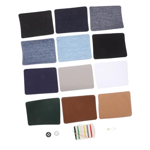 Homoyoyo 1 Satz Patch-patch Stoffflicken Für Die Reparatur Von Kleidung Bügeleisen Am Besserungsstoff Flicken Aufbügeln Gestickter Kleidungsfleck Ellbogenflicken Für Pullover Stoff von Homoyoyo