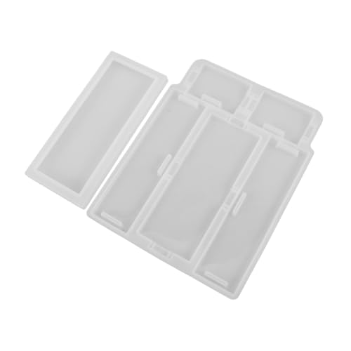 Homoyoyo 1 Satz Rechteckige Aufbewahrungsbox mit Deckel Gießform für Domino und Schmuck für Diy Projekte und Kreative Bastelarbeiten von Homoyoyo