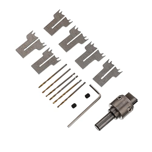 Homoyoyo 1 Satz Ringmesser -Sicherheitsschnalle Schmuckzubehör Ringbohrer Kit zur Schmuckherstellung Schmuckbohrer-Set Bausatz zur Herstellung von Ringen Legierung Silber Homoyoyo 1 Satz Ringmesser -Sicherheitsschnalle Schmuckzubehör Ringbohrer Kit zur Schmuckherstellung Schmuckbohrer-Set Bausatz zur Herstellung von Ringen Legierung Silber von Homoyoyo