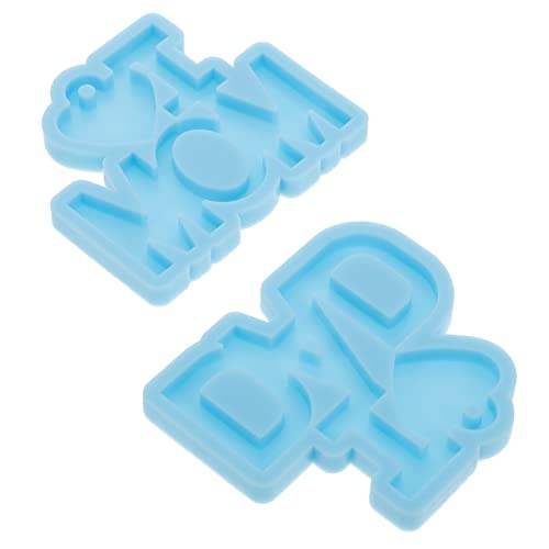 Homoyoyo 1 Satz Schlüsselanhänger Epoxidharz Gießform Für Muttertag Und Vatertag Diy Silikonformen Für Personalisierte Anhänger Mit Einzigartigem Design Und Einfacher Handhabung 2 Stück Homoyoyo 1 Satz Schlüsselanhänger Epoxidharz Gießform Für Muttertag Und Vatertag Diy Silikonformen Für Personalisierte Anhänger Mit Einzigartigem Design Und Einfacher Handhabung 2 Stück von Homoyoyo