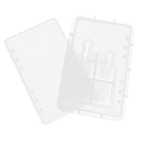 Homoyoyo 1 Satz Silikon Gießform für Notizbuch Cover DIY Epoxidharz Formen für Kreative Bastelprojekte Hitze und Spülmaschinenfest Einfach zu Reinigen Homoyoyo 1 Satz Silikon Gießform für Notizbuch Cover DIY Epoxidharz Formen für Kreative Bastelprojekte Hitze und Spülmaschinenfest Einfach zu Reinigen von Homoyoyo