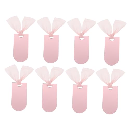 Homoyoyo 1 Satz Sitzetikett Reservierte Sitzplatzschilder Hochzeit reservierte Schilder für Tische hochzeit wegweiser Wiederverwendbare Hochzeitsschilder Stuhl-Acryl-Tags Polyester Roségold von Homoyoyo