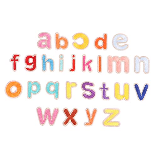 Homoyoyo 1 Satz Stickelettaufkleber Und Applizierte Buchstabenflecken Klein Jeans-patches Flicken Nähen Für Brief Stickkleber Kleiderflicken Gestickte Alphabet-patches Vliesstoff 26 Stück Homoyoyo 1 Satz Stickelettaufkleber Und Applizierte Buchstabenflecken Klein Jeans-patches Flicken Nähen Für Brief Stickkleber Kleiderflicken Gestickte Alphabet-patches Vliesstoff 26 Stück von Homoyoyo