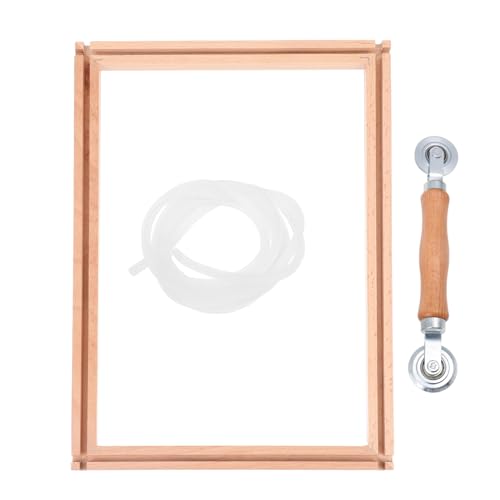 Homoyoyo 1 Satz Verstellbarer Stickrahmen Buchenholz Multifunktionale Halterung für Kreuzstich und Handstickerei Praktisch Langlebig und Installieren Homoyoyo 1 Satz Verstellbarer Stickrahmen Buchenholz Multifunktionale Halterung für Kreuzstich und Handstickerei Praktisch Langlebig und Installieren von Homoyoyo