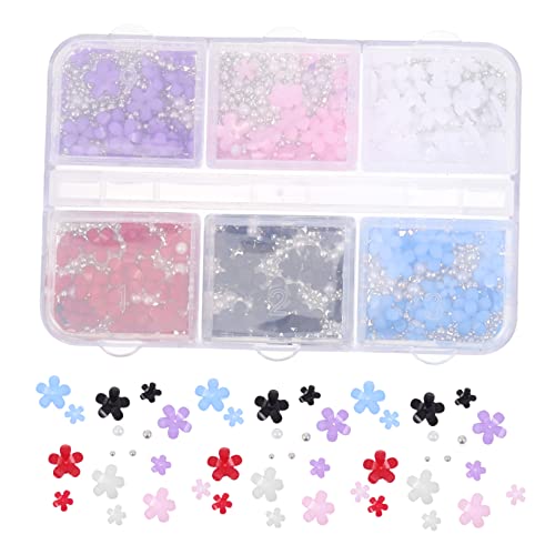 Homoyoyo 1 Schachtel Blumen Nail Art Charms Set Resin Dekorationen für und Mädchen für Kreative Nagelgestaltungen und Vielseitige Anwendungen Homoyoyo 1 Schachtel Blumen Nail Art Charms Set Resin Dekorationen für und Mädchen für Kreative Nagelgestaltungen und Vielseitige Anwendungen von Homoyoyo