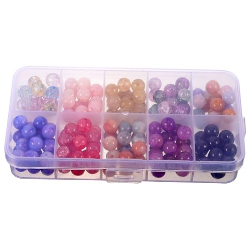 Homoyoyo 1 Schachtel Bunte Glasperlen Rund Glatt für DIY Schmuckherstellung Lose Perlen zum Auffädeln für Armbänder Halsketten Vielseitig für Basteln und Handwerksprojekte Homoyoyo 1 Schachtel Bunte Glasperlen Rund Glatt für DIY Schmuckherstellung Lose Perlen zum Auffädeln für Armbänder Halsketten Vielseitig für Basteln und Handwerksprojekte von Homoyoyo