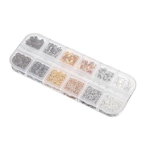 Homoyoyo 1 Schachtel DIY Kettenverschluss Hochwertigem Material Praktischer Box für Armbänder und Fußkettchen Sicher und Langlebig für Kreativen Schmuckbau von Homoyoyo