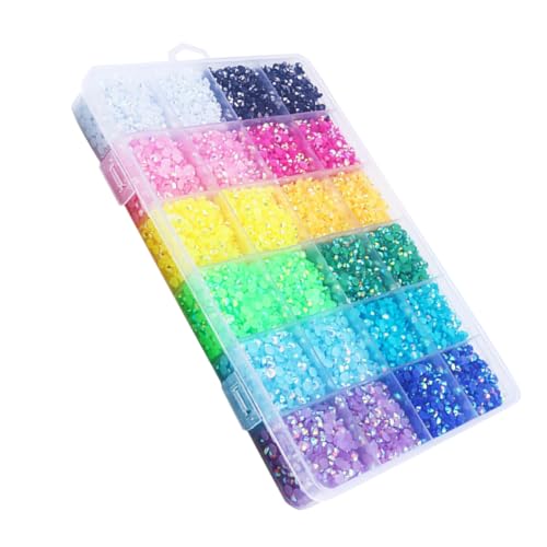 Homoyoyo 1 Schachtel Fächer Box mit Bunten Jelly Resin Nageldiamanten DIY Maniküre Nail Art Decor Transparente Flache Rückseite Sicherer Hochwertiger Nagelschmuck für und Salongebrauch Homoyoyo 1 Schachtel Fächer Box mit Bunten Jelly Resin Nageldiamanten DIY Maniküre Nail Art Decor Transparente Flache Rückseite Sicherer Hochwertiger Nagelschmuck für und Salongebrauch von Homoyoyo