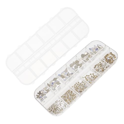 Homoyoyo 1 Schachtel Flatback Nail Gems Ab Glänzende Spezialförmige Nail Art Diamanten DIY Nagelschmuck für Frauen Glitzernde Nagelsteine für Maniküre und Festliche Anlässe Homoyoyo 1 Schachtel Flatback Nail Gems Ab Glänzende Spezialförmige Nail Art Diamanten DIY Nagelschmuck für Frauen Glitzernde Nagelsteine für Maniküre und Festliche Anlässe von Homoyoyo