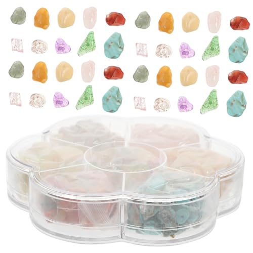 Homoyoyo 1 Schachtel Irreguläre Steinperlen Kreative Natürliche DIY Schmucksteine Handgemachte Bastelperlen für Schmuckherstellung Handwerk Homoyoyo 1 Schachtel Irreguläre Steinperlen Kreative Natürliche DIY Schmucksteine Handgemachte Bastelperlen für Schmuckherstellung Handwerk von Homoyoyo