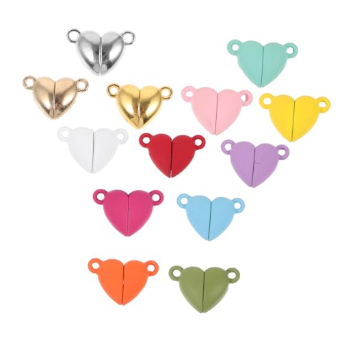 Homoyoyo 1 Schachtel Magnetschnalle magnet verschlüsse magnetverschlüsse magnetische Haken Schließe Männer schmuck Halskettenverschlüsse aus Metall Magnetverschluss für Armband Legierung von Homoyoyo