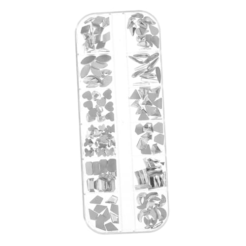 Homoyoyo 1 Schachtel Nagelsteine aus Glas Nail Art Rhinestones Strasssteine zum Kleben für DIY Nagelschmuck Langlebig Sicher Glamourös für Natürliche und Künstliche Nägel Vielseitig von Homoyoyo