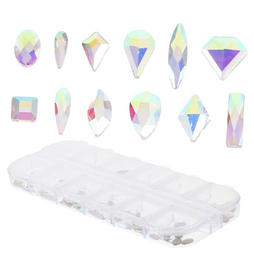 Homoyoyo 1 Schachtel Nail Art Charms Fächer Flatback Strasssteine Glitzersteine Nagel Schmuck Ab Glassteine DIY Nageldeko Zubehör für Stilvolle Leichte und Langlebige Nagelverzierungen Homoyoyo 1 Schachtel Nail Art Charms Fächer Flatback Strasssteine Glitzersteine Nagel Schmuck Ab Glassteine DIY Nageldeko Zubehör für Stilvolle Leichte und Langlebige Nagelverzierungen von Homoyoyo