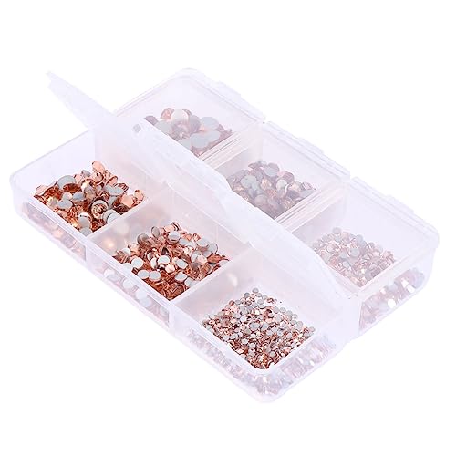 Homoyoyo 1 Schachtel Nail Art Strasssteine aus Glas Sortiert Flachboden Nagelsteine in Champagnerfarben Langlebige Nail Rhinestones für Maniküre Vielseitig für Nägel DIY Schmuck und Homoyoyo 1 Schachtel Nail Art Strasssteine aus Glas Sortiert Flachboden Nagelsteine in Champagnerfarben Langlebige Nail Rhinestones für Maniküre Vielseitig für Nägel DIY Schmuck und von Homoyoyo