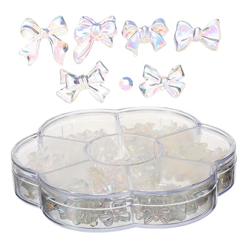 Homoyoyo 1 Schachtel Nail Charms mit Schleifen Einzigartige Nagelsteine für Maniküre Vielseitige Nail Art Schmuck für Alltag und Besondere Anlässe Geeignet für Profis und Anfänger Homoyoyo 1 Schachtel Nail Charms mit Schleifen Einzigartige Nagelsteine für Maniküre Vielseitige Nail Art Schmuck für Alltag und Besondere Anlässe Geeignet für Profis und Anfänger von Homoyoyo