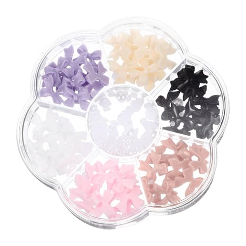 Homoyoyo 1 Schachtel Nail Jewelry Decor mit Perlen Schleifen Strasssteinen für Nagelkunst Vielseitige Nail Charms für Natürliche und Künstliche Nägel Leicht und Elegant Geeignet für DIY Homoyoyo 1 Schachtel Nail Jewelry Decor mit Perlen Schleifen Strasssteinen für Nagelkunst Vielseitige Nail Charms für Natürliche und Künstliche Nägel Leicht und Elegant Geeignet für DIY von Homoyoyo