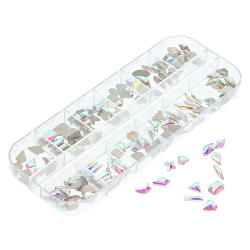 Homoyoyo 1 Schachtel Nail Rhinestones Strasssteine Nagelanhänger für Nail Art DIY Basteln Große Flache Rückseite Langlebige Nageldekorationen Nagelsteine für Nageldesigns Homoyoyo 1 Schachtel Nail Rhinestones Strasssteine Nagelanhänger für Nail Art DIY Basteln Große Flache Rückseite Langlebige Nageldekorationen Nagelsteine für Nageldesigns von Homoyoyo