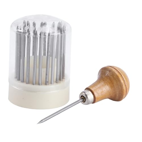 Homoyoyo 1 Schachtel Teiliges Schmuck Inlay Nadelset aus Gusseisen mit Ergonomischem Griff Polierter Konkaver Spitze für Mikropavé und Diamantfassung DIY Perlen Saugwerkzeug für Präzises Homoyoyo 1 Schachtel Teiliges Schmuck Inlay Nadelset aus Gusseisen mit Ergonomischem Griff Polierter Konkaver Spitze für Mikropavé und Diamantfassung DIY Perlen Saugwerkzeug für Präzises von Homoyoyo