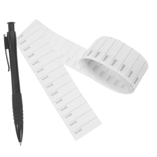Homoyoyo 1 Set Etiketten Zum Beschriften Von Kleidung Selbstklebende Etiketten Handschriftliche Namensetiketten Beschreibbare Kinderetiketten Kinderetiketten Leicht Zu Beschriftende von Homoyoyo