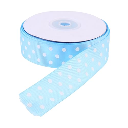 Homoyoyo 1 Stück Bänder für Bänder für Handwerk gemustertes Band Punktband Band zum Basteln Schleife Geschenkband für Partys Geschenkband für Jubiläen Sky-blue Homoyoyo 1 Stück Bänder für Bänder für Handwerk gemustertes Band Punktband Band zum Basteln Schleife Geschenkband für Partys Geschenkband für Jubiläen Sky-blue von Homoyoyo
