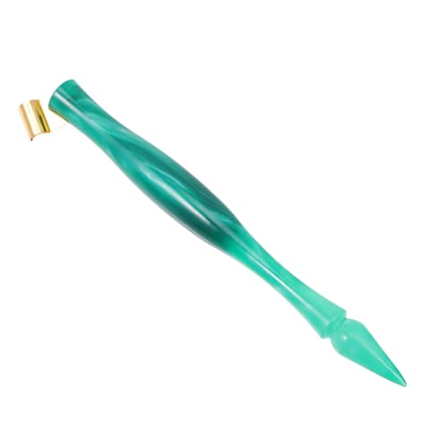 Homoyoyo 1 Stück Dip-pen-halter Schräghalter Kalligraphie Füllfederhalter Eintauchen Geformt Zeichnung Tragbarer Tauchstift Für Griff Kassenrollen Bürobedarf Schulbedarf Metall Green von Homoyoyo