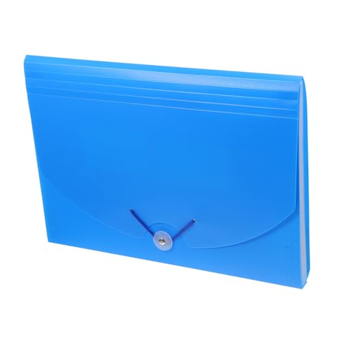 Homoyoyo 1 Stück Dokumentenmappe Blau Tragbare Sammelmappe mit Rundungen Deform und Bruchsicher Praktische Aufbewahrung für Büro für und Unterlagen Homoyoyo 1 Stück Dokumentenmappe Blau Tragbare Sammelmappe mit Rundungen Deform und Bruchsicher Praktische Aufbewahrung für Büro für und Unterlagen von Homoyoyo