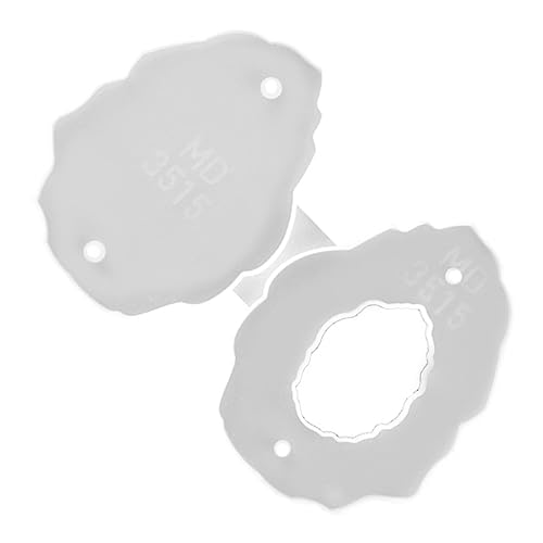 Homoyoyo 1 Stück Epoxidform für Fotorahmen silikonformen epoxidharz silikonformen für epoxidharz Bilderrahmen selber formen Rahmenform Fotorahmen zur Herstellung von Formen Kieselgel Weiß von Homoyoyo